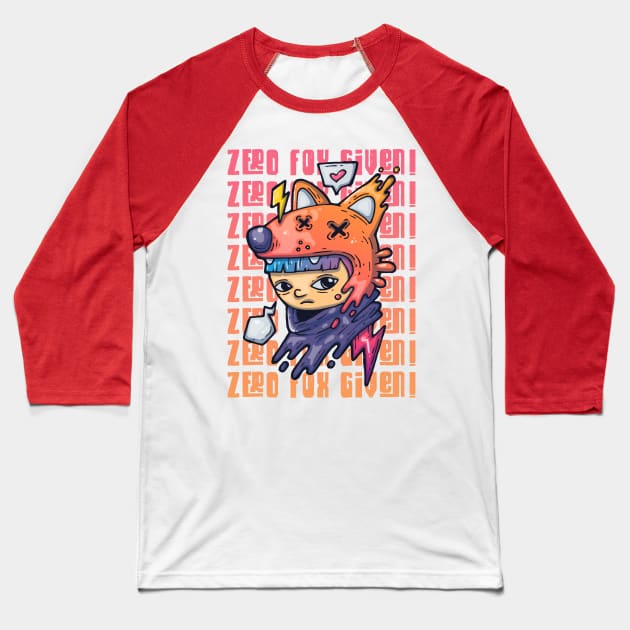 Zero Fox Given Baseball T-Shirt by pa2rok